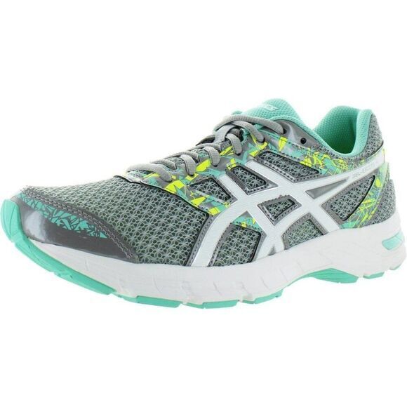 Asics Womens Gel-Excite 4 Running Shoes Low Top Green Athletic‎ Size 8 - Picture 1 of 8